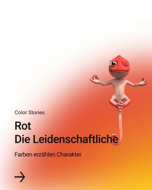 Color Stories – Farben sprechen eine eigene Sprache. Rot: Die Leidenschaftliche
Achtung, hier kommt die Farbe der Leidenschaft. Setzt du Rot gezielt ein – oder zu viel davon? #ColorStories #RedPower #BrandImpact #BeCharacter