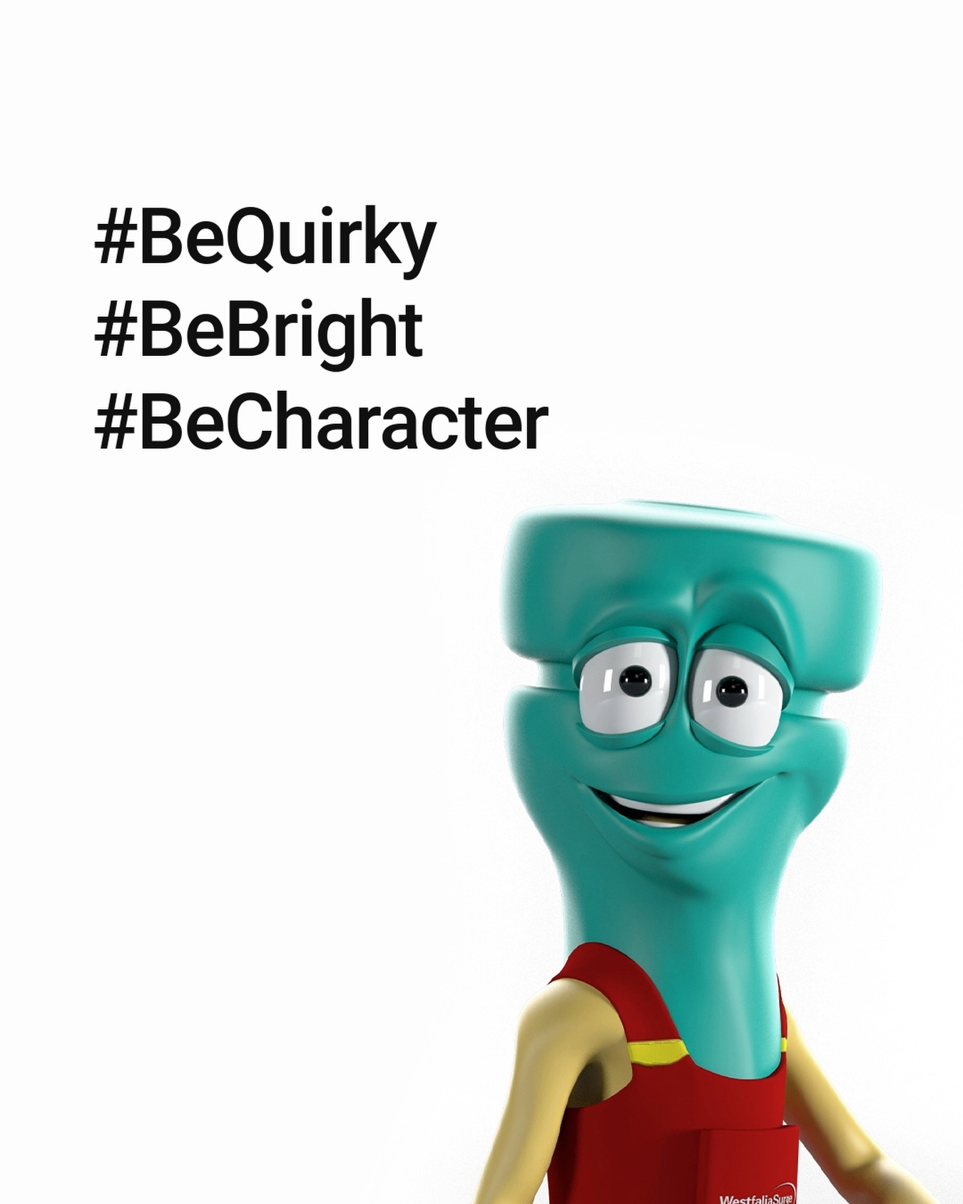 Farbenfroh, neugierig, verspielt – Ein Character erklärt tanzend sehr spezielle Produkte.
Ist deine Marke schon crazy genug?  #BeQuirky #BeBright #BeCharacter